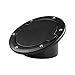 ICARS Black Powder Coated Steel Gas Fuel Tank Gas Cap Cover Accessories for 2007 2008 2009 2010 2011 2012 2013 2014 2015 2016 2017 Jeep Wrangler JK & Unlimited