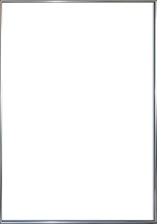 Close Up Posterrahmen, Bilderrahmen 70 x 100 cm, Silber/Silver - Maxi Poster Wechselrahmen mit bruchsicherem Acrylglas