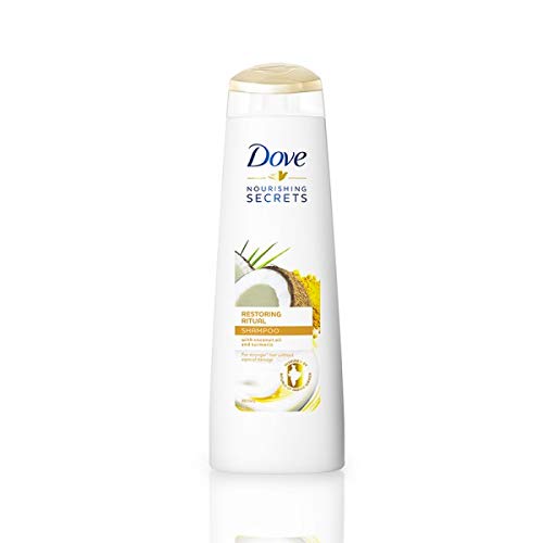 Dove 6 x Shampoo - Restoring Ritual (with Coconut Oil) - for Damaged Hair - 250 ml