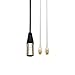 SUKIRA HiFi Cable Compatible with Sennheiser HD580 / HD600 / HD650 Headphones Balance Line (4-pin XLR Male) Upgrade Cable, Silver Plated Wire 3m/9.9ft