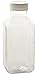 MT Products Empty Clear PET Plastic Juice Bottles 12 oz - Perfect for Homemade Juice with White Tamper Evident Caps (Pack of 12) - Made in USA
