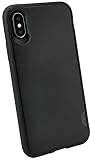 Smartish iPhone Xs/X Slim Case - Kung Fu Grip [Lightweight + Protective] Thin Cover for Apple iPhone 10/10s (Silk) - Black Tie Affair