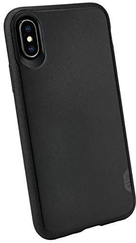 Smartish iPhone Xs/X Slim Case - Kung Fu Grip [Lightweight + Protective] Thin Cover for Apple iPhone 10/10s (Silk) - Black Tie Affair
