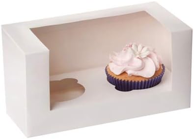 House of Marie Caja Cupcake 2 Unidades, Color Blanco: Amazon.es: Juguetes y juegos