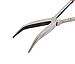 ABN Long Reach 11in 45-Degree Bent Nose Pliers for Hard-to-Reach Narrow Spaces and Limited Clearance Areas