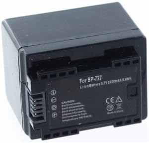 Battery For Canon Legria Hf R606 Li Ion 3 7 V 2400 Mah Amazon Co Uk Electronics