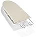 Polder 1232-82 Tabletop Ironing Board with Pullout Iron Holder & Cotton Cover – Collapsible, Compact, & Portable Ironing Board