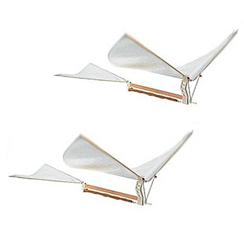 2 Rubber Band DIY Air Plane Ornithopter Birds Models Kites Toys Mechanical Wings - Thumbnail 3