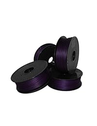 COLORME3D   Filamento para impresora 3D, color morado, 0.118 in, 0.112 in, 2.2 lbs, fabricado en los Estados Unidos de 0.118 in (0.112 in); +   0.002 in de precisión, color morado