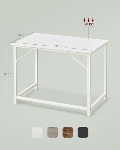 Tisch, Computertisch, Bürotisch, 100 x 50 x 76 cm