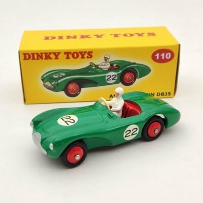 MAG LE064 A. Martin DB3S Sports (110)- GREEN Atlas reproduced 'Dinky' Diecast Model Replica