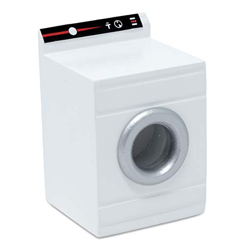 American Heritage Industries Dollhouse Washing Machine- Miniature Washing Machine for 1:12 Scale Doll House, Ideal Dollhouse Appliance, and Accessory, Perfect Mini Washer