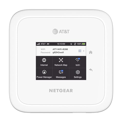 NETGEAR Nighthawk M6 5G WiFi 6 Mobile Hotspot Router