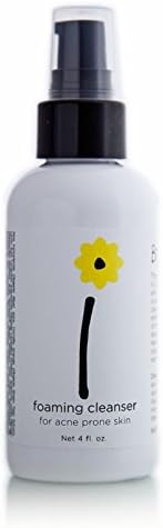 Brightside Skincare Foaming Cleanser With Activated Charcoal for Acne Prone Skin