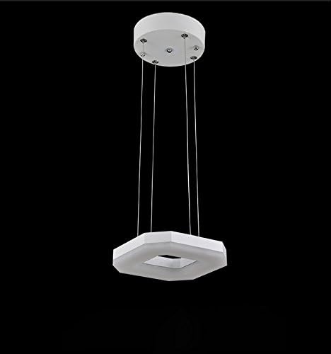 Modern LED Simple Pendant Lights Lamp For Living Room Pendant Lights Pendant Hanging Ceiling Fixtures with Underwriter Laboratories Inc (Warm white 10w)