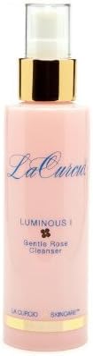 La Curcio Luminous Gentle Rose Cleanser - Anti Aging Skincare - Skin Calming and Rich in Vitamin C - Rich in Bioflavonoids and Rose Hip Extracts - Age Defying -