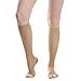 EvoNation Women’s Knee High 20-30 mmHg Graduated Compression Open Toe Sheer Socks – Firm Pressure Compression Garment