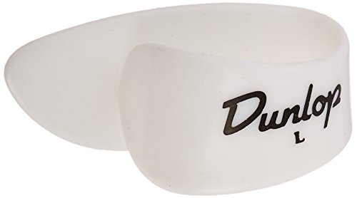 Jim Dunlop White Plastic Thumbpicks, Large - Image 3