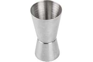 UKD Practical Double Cocktail Jigger Stainless Steel Bar Measuring Cup Bar Craft Dual Spirit Measure Cup Replacement Jigger B