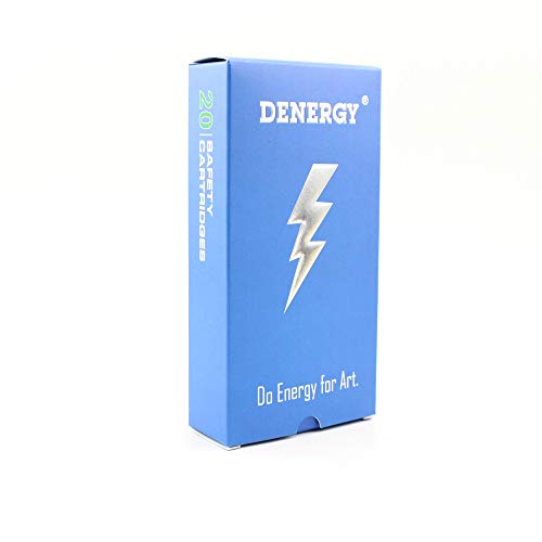 DENERGY V1 20pcs/Box Premium Quality Tattoo Needle Cartridge Magnum Ø0.35mm For Standard Shader Tattooing (1205RM)