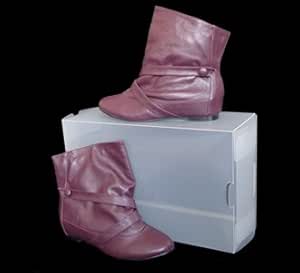 Cajas Transparentes para Botines - Pack de 10: Amazon.es: Hogar