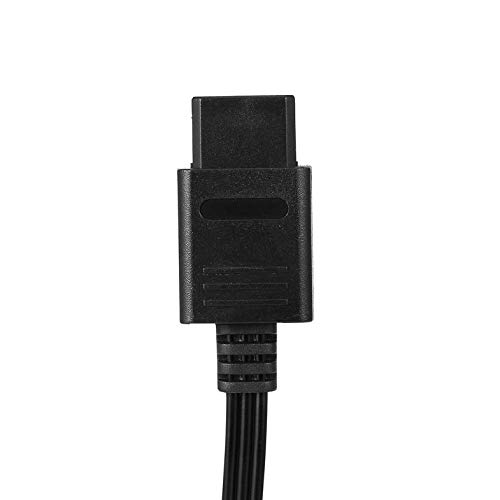 CloverUS 1.8m PVC RGB Scart Video AV Cable Cord Lead for PAL Super Nintend N64 NGC SNES