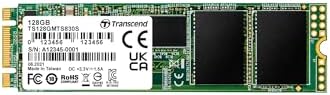 Transcend 128GB MTS830S M.2 SATA III 2280 SSD, Dram Cache, B+M Key | Not Compatible with NVMe Slots, Internal Solid State Drive, LDPC Error Correction ECC for Laptop, Desktop