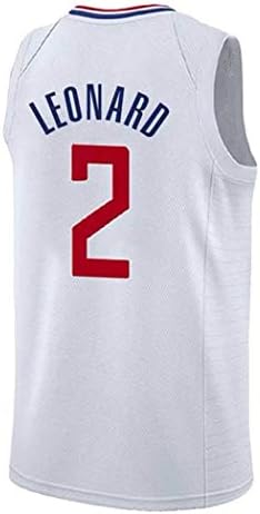 Kawhi Leonard 2# Basketball Jersey New Season Uniform, Los Angeles Clippers NBA Suit, Sleeveless Unisex, S -XXL