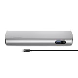 Belkin Thunderbolt 3 Dock w/ 2.6ft Thunderbolt 3 Cable (Thunderbolt Dock for MacBook Pro models from 2016 or later, includes the 2018 version), Dual 4K @60Hz, 40Gbps Data Transfer Speeds)