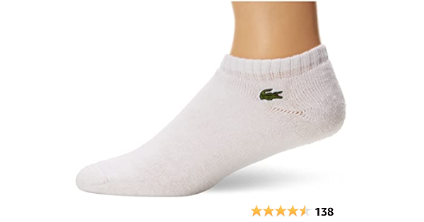 Amazon.com: Lacoste Calcetines deportivos para hombre : Ropa, Zapatos y  Joyería