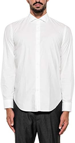 Mauro Grifoni Men's GD12000211001 White Cotton Shirt