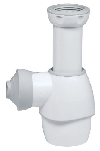 Universal All In One 32-43mm Push Fit Basin Sink Outlet Bottle Waste Trap