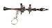 Gamer Gifts Video Game Key chain | Pickaxe Rocket Launcher and Grim Reaper 3 Pack Keychains Birthday Gaming Gift | Great for Kids Teens Men and Women | Portable Lightweight Toys