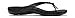 Vionic Women's Rest Bella II Toepost Sandal - Ladies Flip Flop with Concealed Orthotic Arch Support Black 6 M US