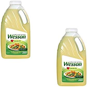 Wesson Pure Canola Oil, 1.25 Gallon (2 Pack)