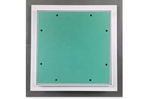 BYSON Access Door 20" X 20" Aluminum Access Panel Gypsum Board Drywall Door for Wall, Ceiling Application Push-Lock Door with Frame