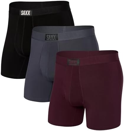 SAXX Underwear Co. Men's Ultra Super Soft Brief Fly 3-Pack
