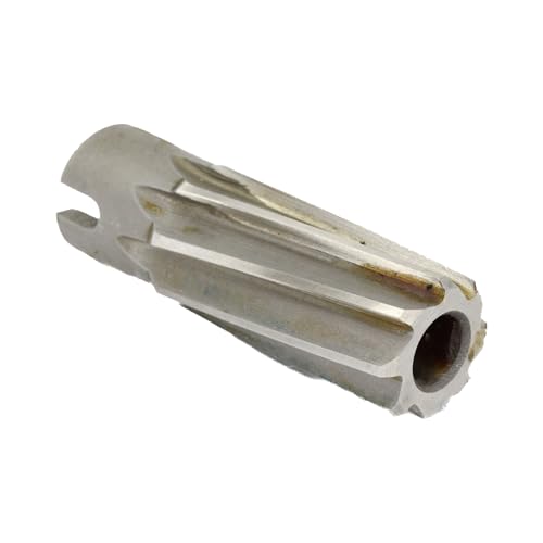 Drill America 1-1/8" High Speed Steel Spiral Flute Shell Reamer, DWR Series