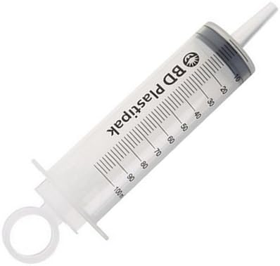 Catheter Syringe, Enema, Bubbles, Syringe 3.4oz