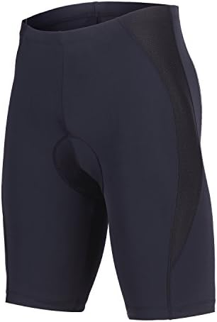 beleroy Men's Cycling Shorts With Padding For Long Distance Endurance Riding Comfortable Biking Shorts(Black,XXXL)