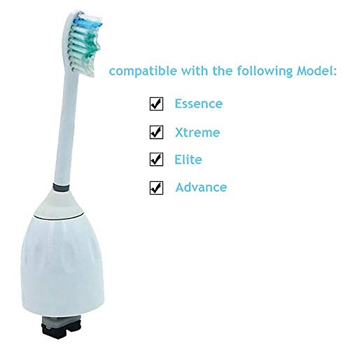 Grace Care Sonicare E-Series Replacement Brush Heads HX7001,Electric Toothbrush Heads,4 PCS Fit for Philips Sonicare E Series, Essence, Elite
