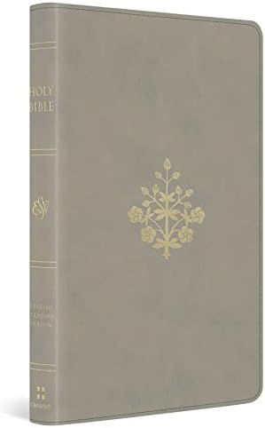 ESV Thinline Bible, Red Letter (TruTone, Stone, Branch Design