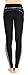 EAST HONG Women's Yoga Leggings Exercise Workout Pants Gym Tights (as1, alpha, m, regular, regular, Grey-Black)