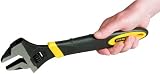 Stanley 090947 MaxSteel Adjustable Wrench 6 Inch Black Bi-Material Handle view 2