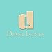 Diane Lo'ren 14KT Gold Plated Turquoise Accent Infinity Anklet (White)