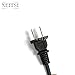 Neitsi Professional U-shape American Plug Fusion Connector Iron Wand Melting Tool Hair Connector 03 (Black Color)