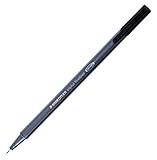 Staedtler Triplus Fineliner 0.3mm - Pack of Six (6 Black) (1, 6 Black)