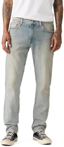 Homme Jean 511 Slim STA-Dark Where The Winds Blows Light Wash 32 32