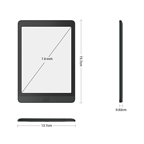 BOOX Nova3 7,8 inch E-Book Tablet Android 10.0 voorlicht CTM 32GB 300dpi HD OTG WiFi BT USB-C zwart - Afbeelding 8