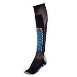 Eurosocks  Silver Supreme Sock, Black, Large
